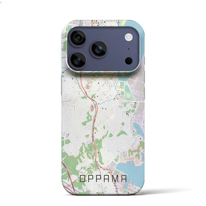 【追浜（神奈川県）】地図柄iPhoneケース（バックカバータイプ）