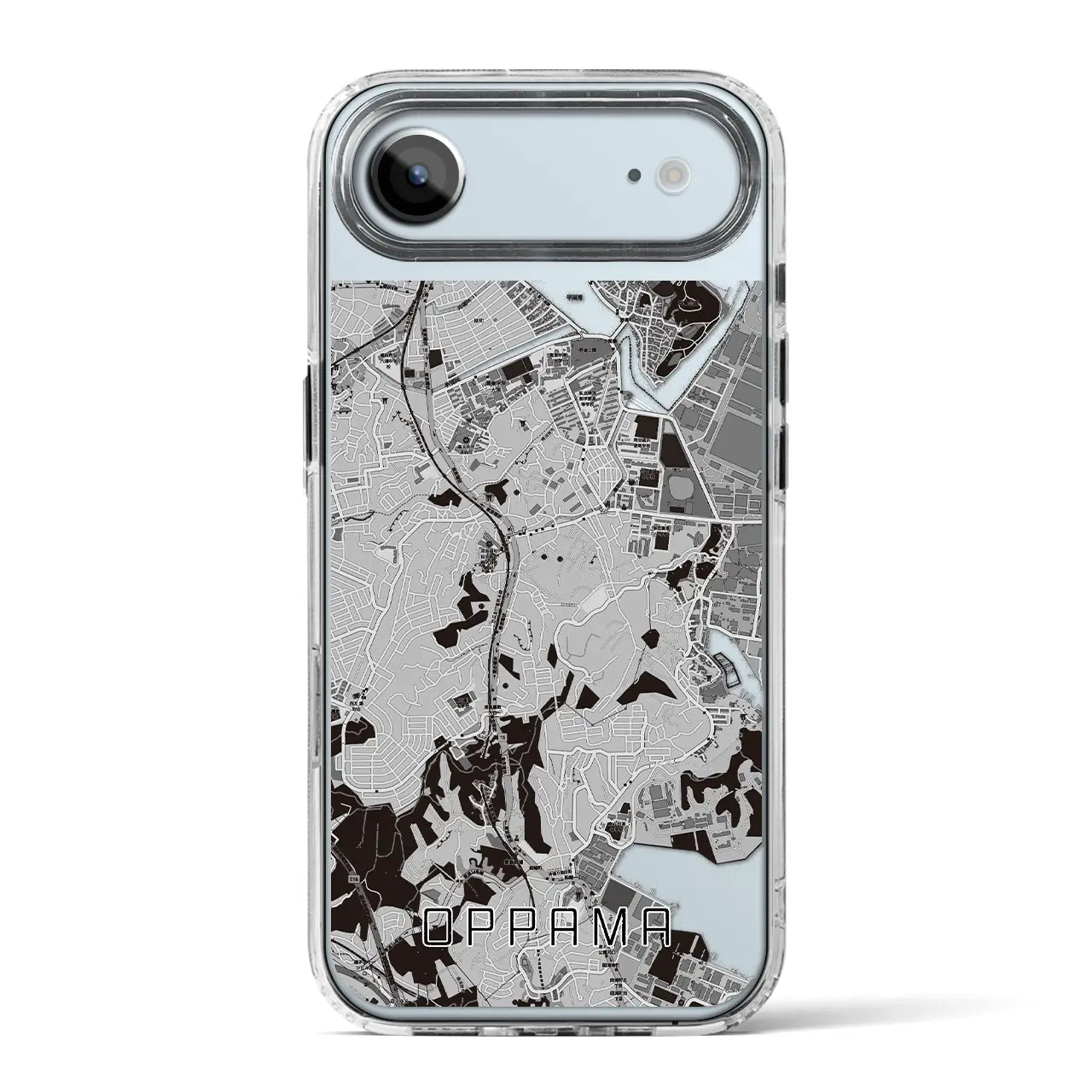 【追浜（神奈川県）】地図柄iPhoneケース（MagSafeタイプ）