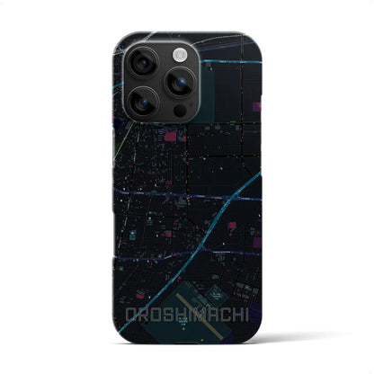 【卸町（宮城県）】地図柄iPhoneケース（バックカバータイプ）