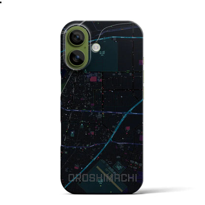 【卸町（宮城県）】地図柄iPhoneケース（バックカバータイプ）