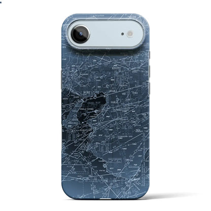 【大阪航空図（大阪府）】航空図iPhoneケース（バックカバータイプ）