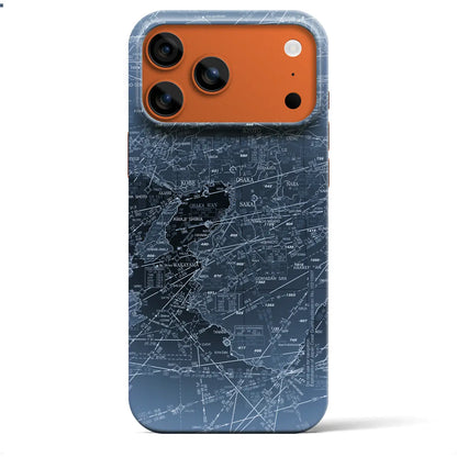【大阪航空図（大阪府）】航空図iPhoneケース（バックカバータイプ）
