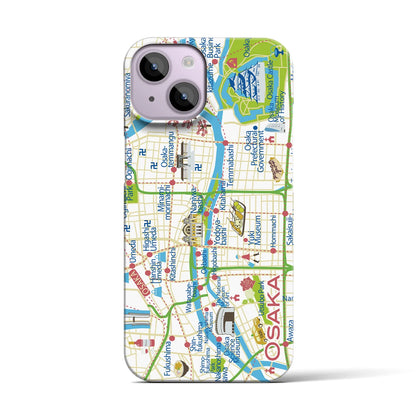 【大阪】イラストマップiPhoneケース（バックカバータイプ）