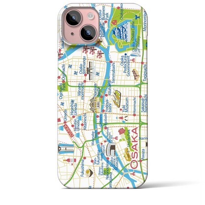 【大阪】イラストマップiPhoneケース（バックカバータイプ）