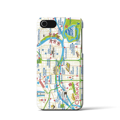 【大阪】イラストマップiPhoneケース（バックカバータイプ）