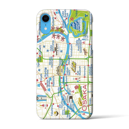 【大阪】イラストマップiPhoneケース（バックカバータイプ）