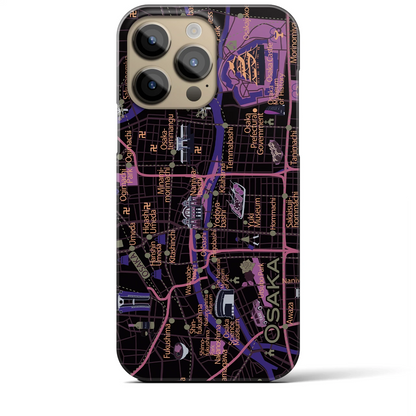 【大阪】イラストマップiPhoneケース（バックカバータイプ）