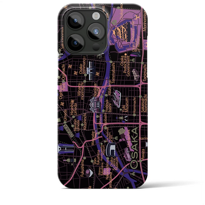 【大阪】イラストマップiPhoneケース（バックカバータイプ）