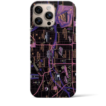 【大阪】イラストマップiPhoneケース（バックカバータイプ）