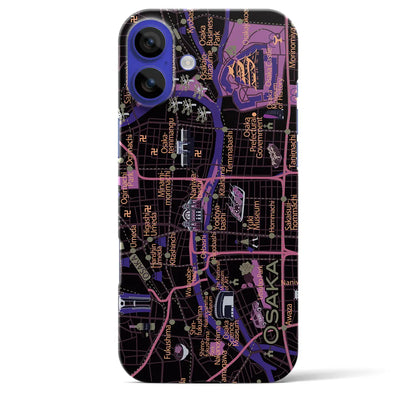 【大阪】イラストマップiPhoneケース（バックカバータイプ）