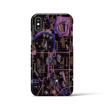 【大阪】イラストマップiPhoneケース（バックカバータイプ）