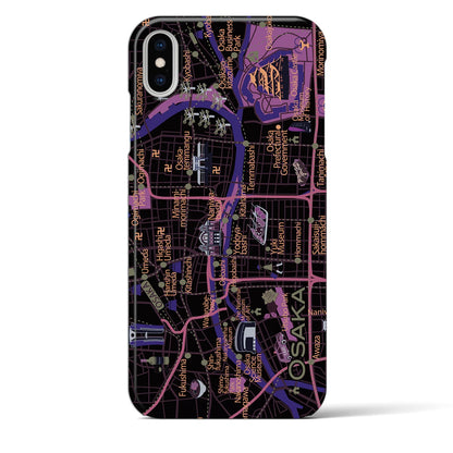 【大阪】イラストマップiPhoneケース（バックカバータイプ）