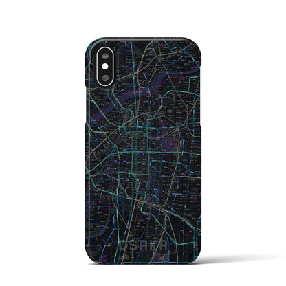 【大阪（大阪府）】地図柄iPhoneケース（バックカバータイプ）