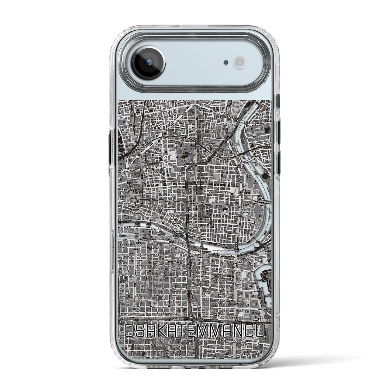 【大阪天満宮（大阪府）】地図柄iPhoneケース（MagSafeタイプ）