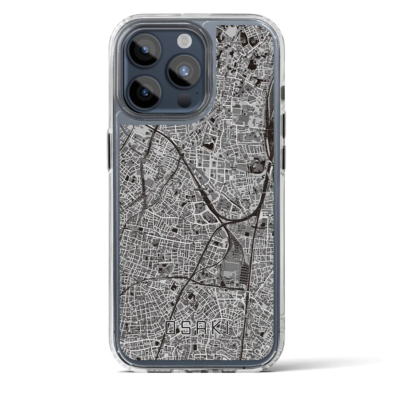 【大崎（東京都）】地図柄iPhoneケース（MagSafeタイプ）