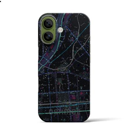 【押上（東京都）】地図柄iPhoneケース（バックカバータイプ）