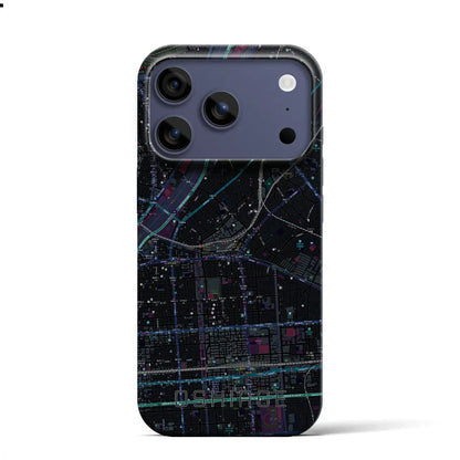 【押上（東京都）】地図柄iPhoneケース（バックカバータイプ）