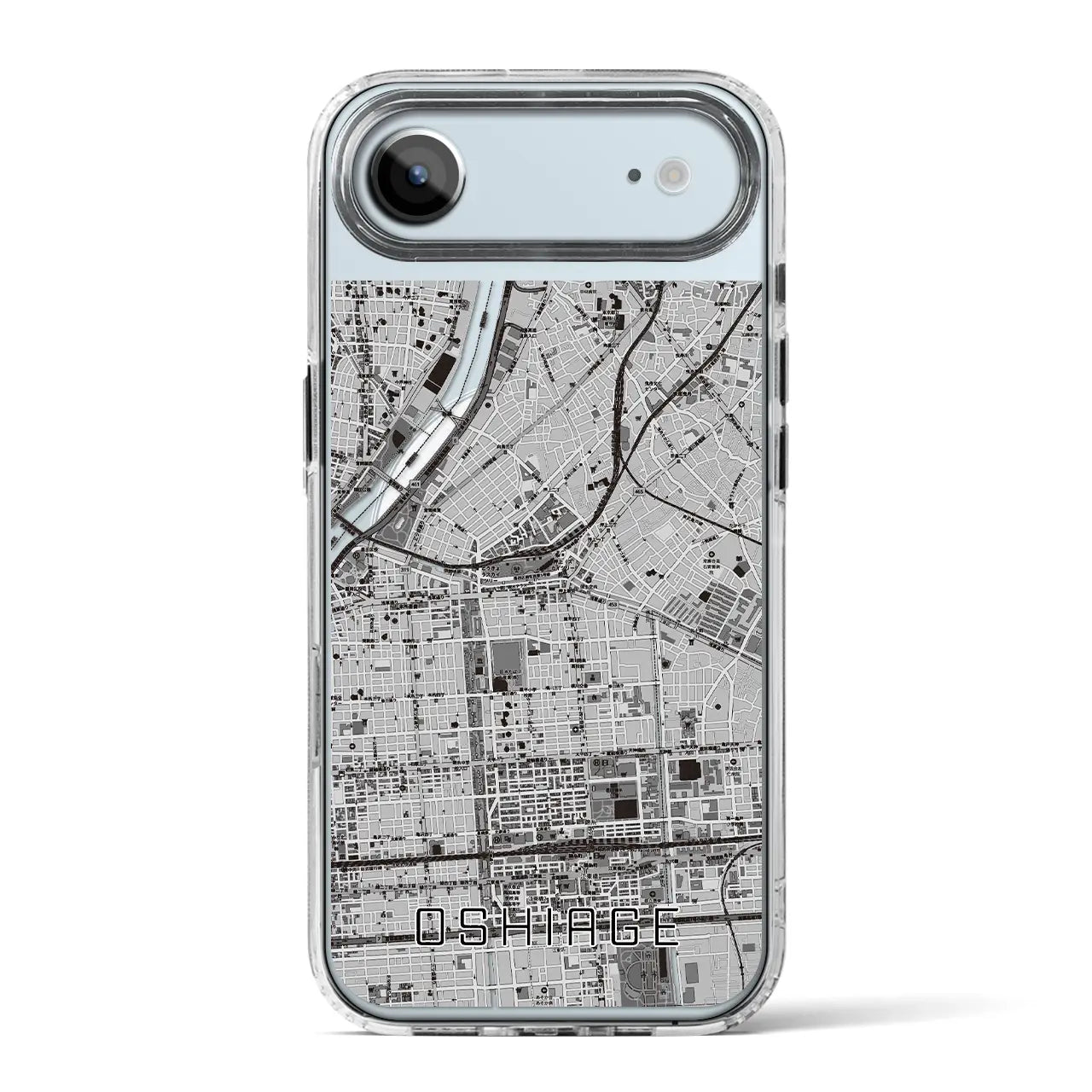 【押上（東京都）】地図柄iPhoneケース（MagSafeタイプ）