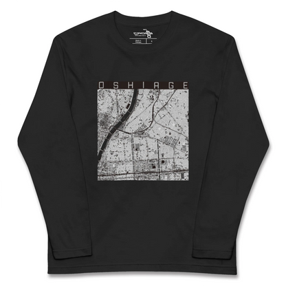【押上（東京都）】地図柄ロングスリーブTシャツ