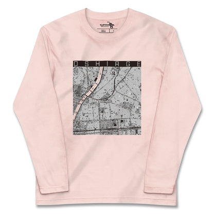 【押上（東京都）】地図柄ロングスリーブTシャツ