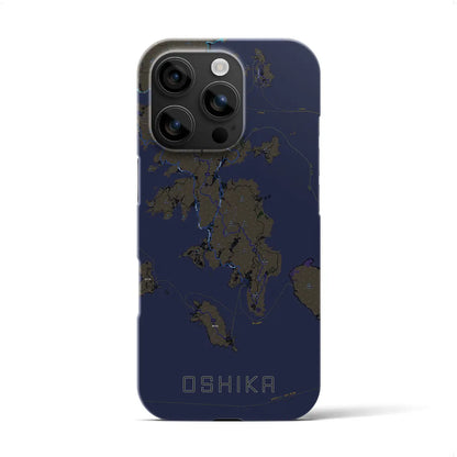 【牡鹿（宮城県）】地図柄iPhoneケース（バックカバータイプ）