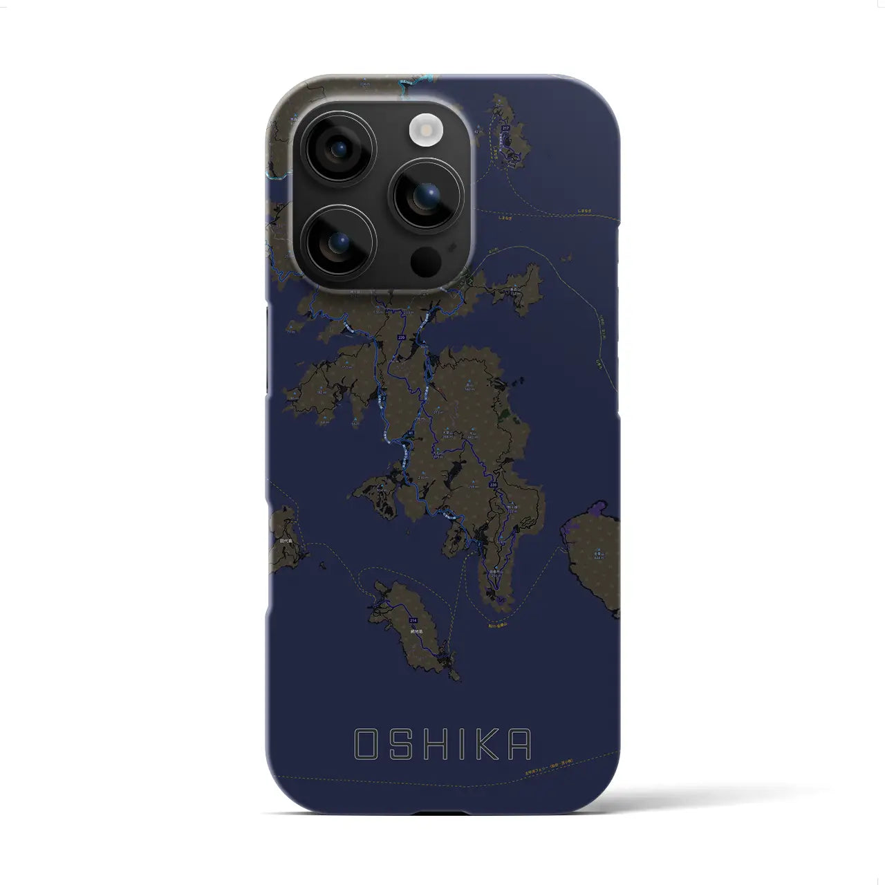 【牡鹿（宮城県）】地図柄iPhoneケース（バックカバータイプ）