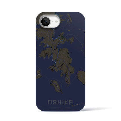 【牡鹿（宮城県）】地図柄iPhoneケース（バックカバータイプ）