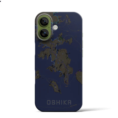 【牡鹿（宮城県）】地図柄iPhoneケース（バックカバータイプ）