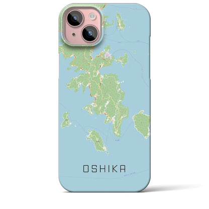【牡鹿（宮城県）】地図柄iPhoneケース（バックカバータイプ）