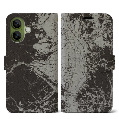 【奥州（岩手県）】地図柄iPhoneケース（手帳タイプ）