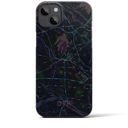 【太田（群馬県）】地図柄iPhoneケース（バックカバータイプ）