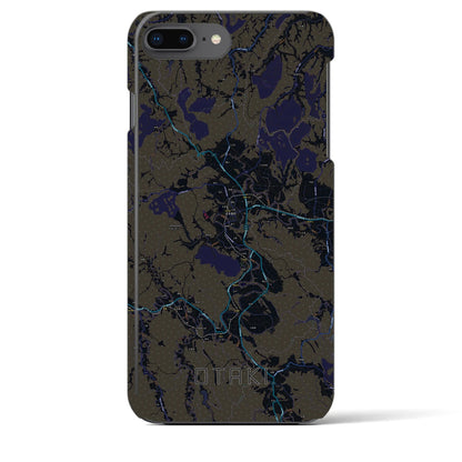 【大多喜（千葉県）】地図柄iPhoneケース（バックカバータイプ）