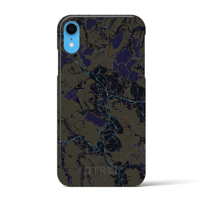 【大多喜（千葉県）】地図柄iPhoneケース（バックカバータイプ）