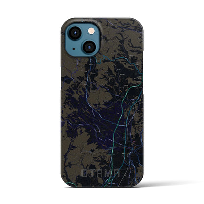 【大玉（福島県）】地図柄iPhoneケース（バックカバータイプ）