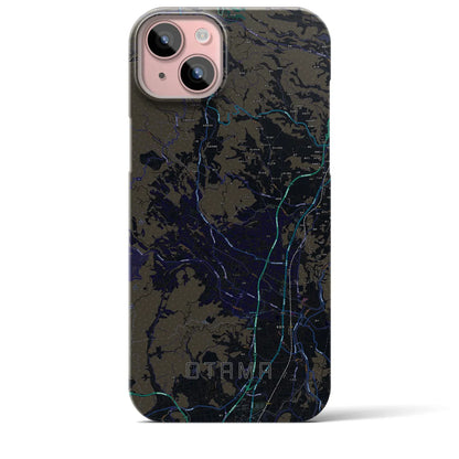 【大玉（福島県）】地図柄iPhoneケース（バックカバータイプ）