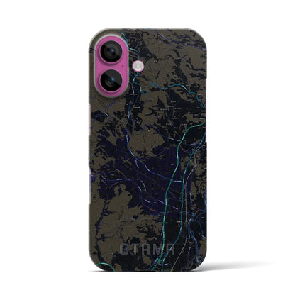 【大玉（福島県）】地図柄iPhoneケース（バックカバータイプ）