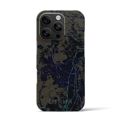 【大玉（福島県）】地図柄iPhoneケース（バックカバータイプ）