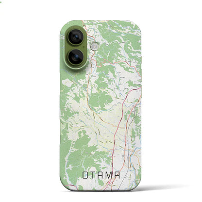 【大玉（福島県）】地図柄iPhoneケース（バックカバータイプ）