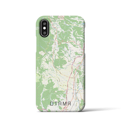 【大玉（福島県）】地図柄iPhoneケース（バックカバータイプ）