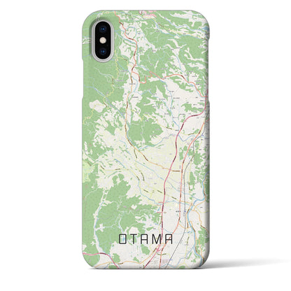 【大玉（福島県）】地図柄iPhoneケース（バックカバータイプ）