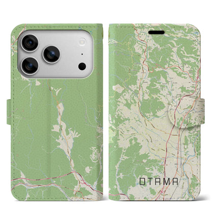 【大玉（福島県）】地図柄iPhoneケース（手帳タイプ）