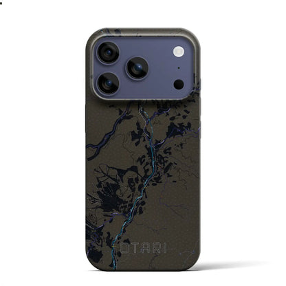 【小谷（長野県）】地図柄iPhoneケース（バックカバータイプ）