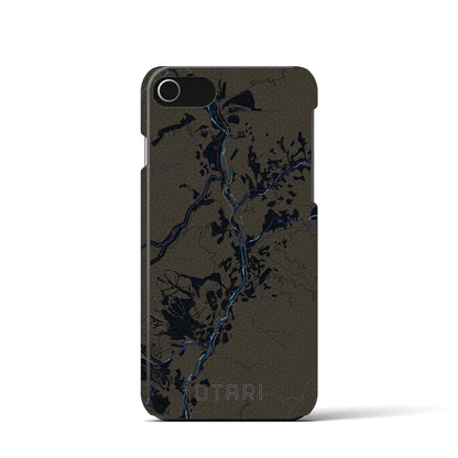 【小谷（長野県）】地図柄iPhoneケース（バックカバータイプ）