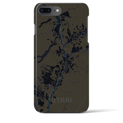 【小谷（長野県）】地図柄iPhoneケース（バックカバータイプ）