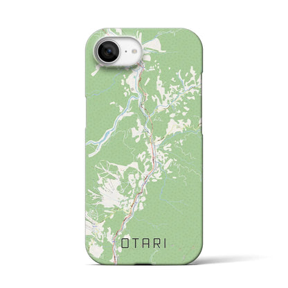 【小谷（長野県）】地図柄iPhoneケース（バックカバータイプ）