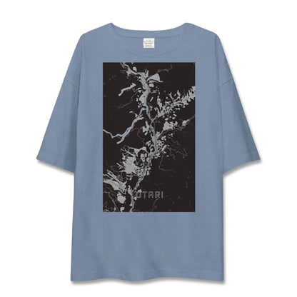 【小谷（長野県）】地図柄ビッグシルエットTシャツ