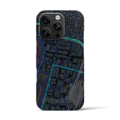 【大手町（東京都）】地図柄iPhoneケース（バックカバータイプ）