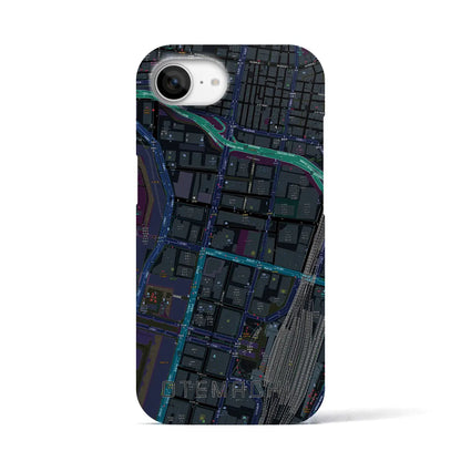 【大手町（東京都）】地図柄iPhoneケース（バックカバータイプ）