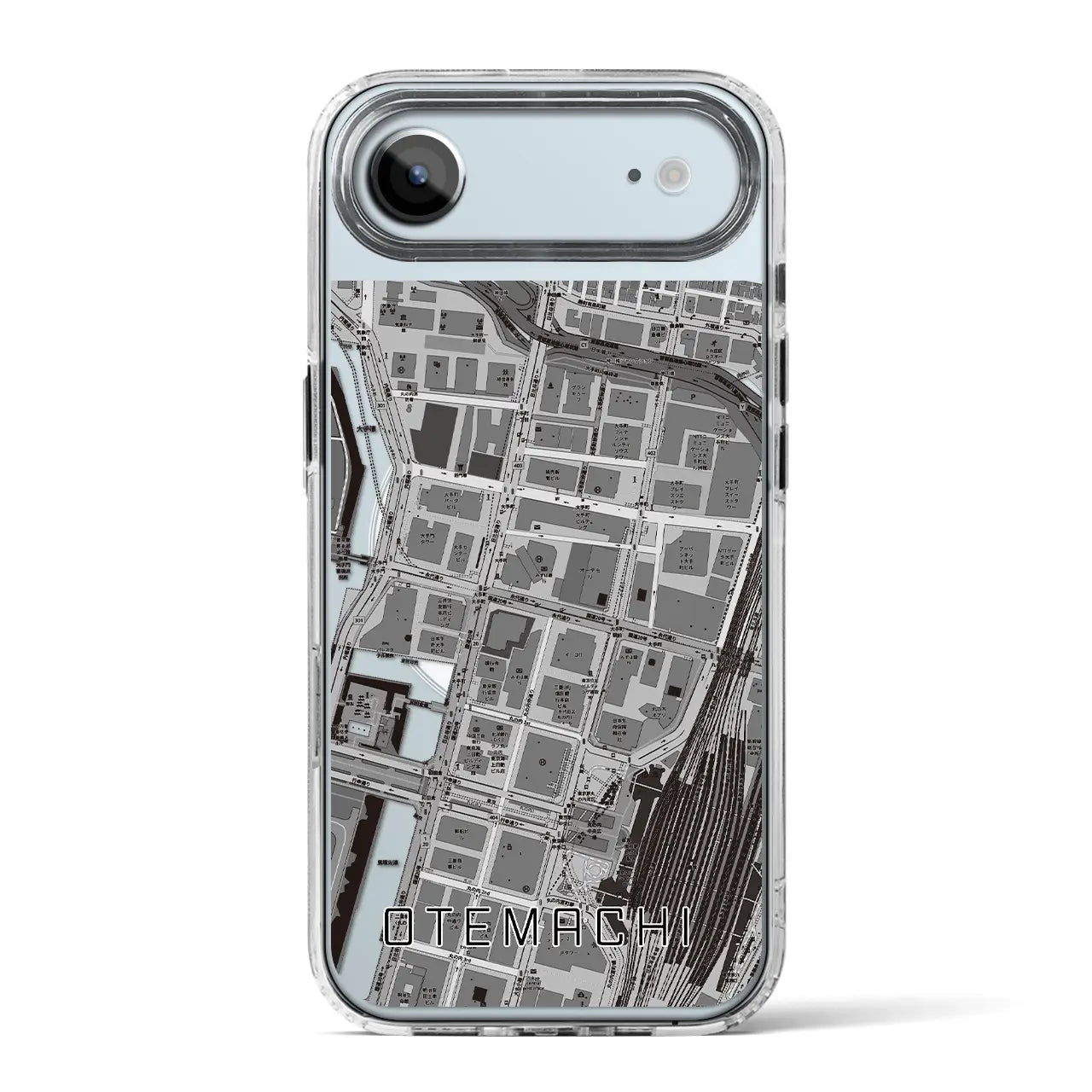 【大手町（東京都）】地図柄iPhoneケース（MagSafeタイプ）