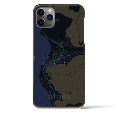 【乙部（北海道）】地図柄iPhoneケース（バックカバータイプ）